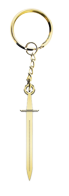 The Sword of the Spirit - Gold metallic keyring